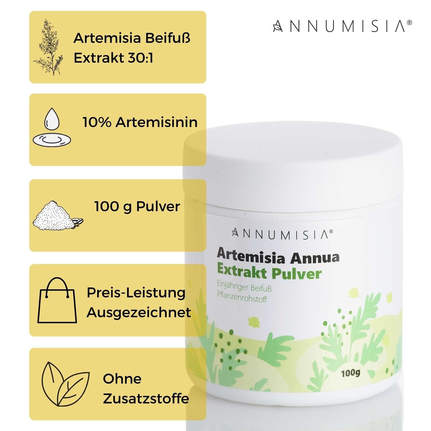 Artemisia Annua Extrakt Pulver 10% Artemisinin